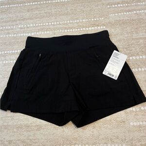 Athleta Black Athletic Shorts NWT
